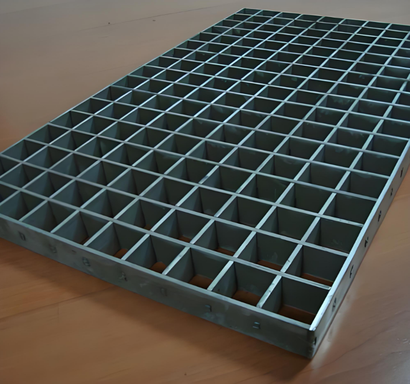 Press-Locked Steel Grating